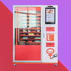 作り付けのマイクロウェーブ60-200サービングが付いている熱い食糧キオスクの自動販売機