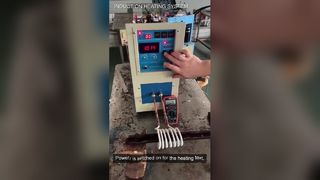 ガイドレール用工業用高周波焼入れ機