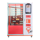 凍結のガラス食糧サンドイッチ トーストの自動販売機の大きい充電ステーション