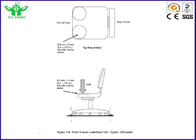 30~65cmの家具のオフィスの椅子の前小口のスタティック ロードの試験機BIFMA X5.1