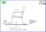 2000kg - 5000kg椅子の足の圧力抵抗力がある家具の試験装置700mm