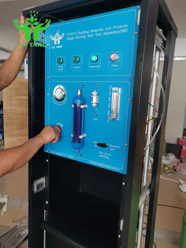 横の建築材料のためのEN 13823 GB/T 20284の単一の非常に熱いテスター