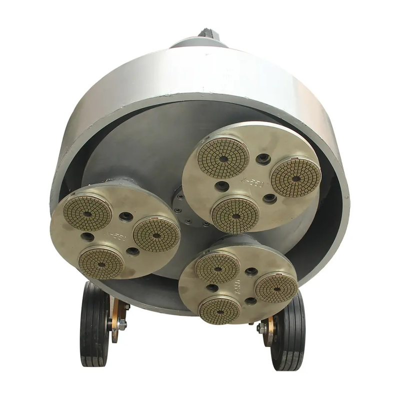 3部分のが付いている220kg花こう岩の粉砕機粉砕の版および10.6L水漕