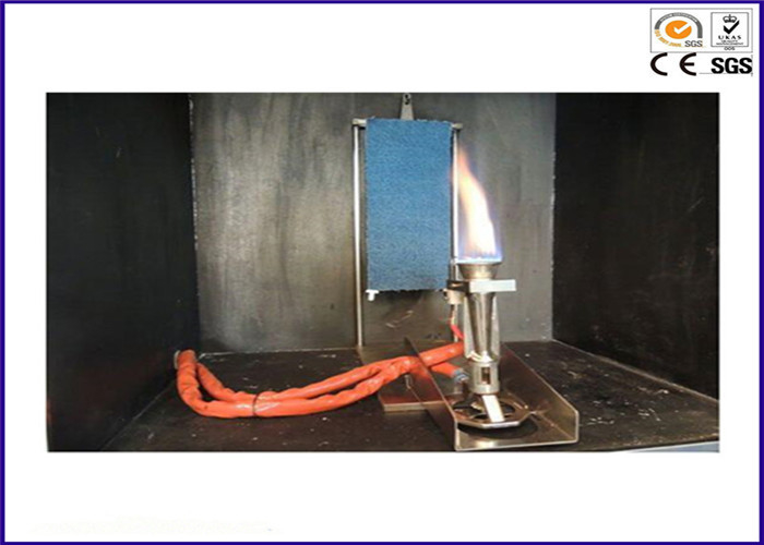 NFPA 701テスト方法1生地単一/多層ののための縦の燃焼性のテスター