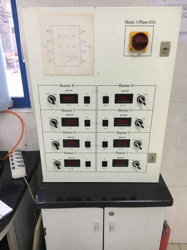 BS 476の部品20&22の建築材料の火のテスターおよび構造の耐火性テスト炉