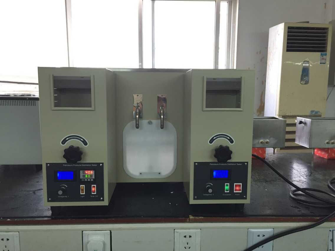 ASTM D86の手動タイプ蒸留の器具ガソリン オイルの試験装置