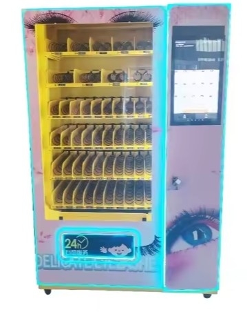 耐久性と便利性のために自動自動販売機の特許隔離ドアとデジタルリスト