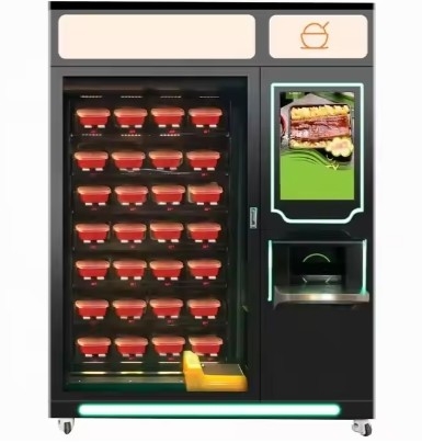 カスタマイズ可能な色 スナック&ドリンク 自動販売機 タッチスクリーン カスタマイズ可能な決済システム