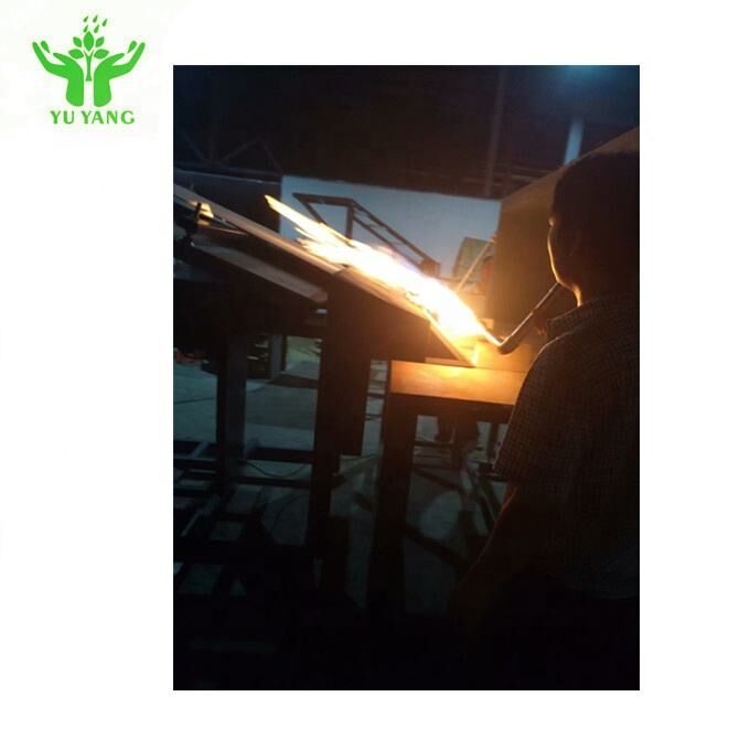 炎検査装置 太陽電池 炎の拡散と燃焼のマーク テスト機