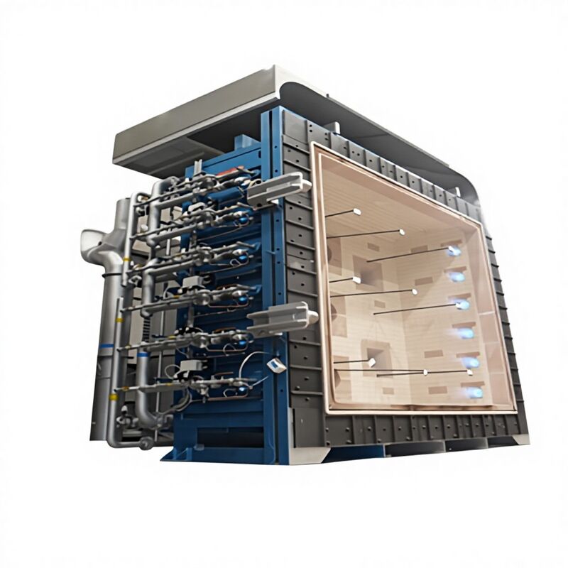 ISO 834 BS 476 Part 20&22 建築材料と構造物 垂直耐火試験炉