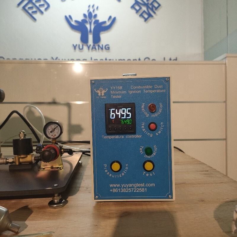 230V 50Hz 燃焼性粉末 最低点火温度 テスト 0 ~ 1バー圧力 燃やす可能性 テスト 機械