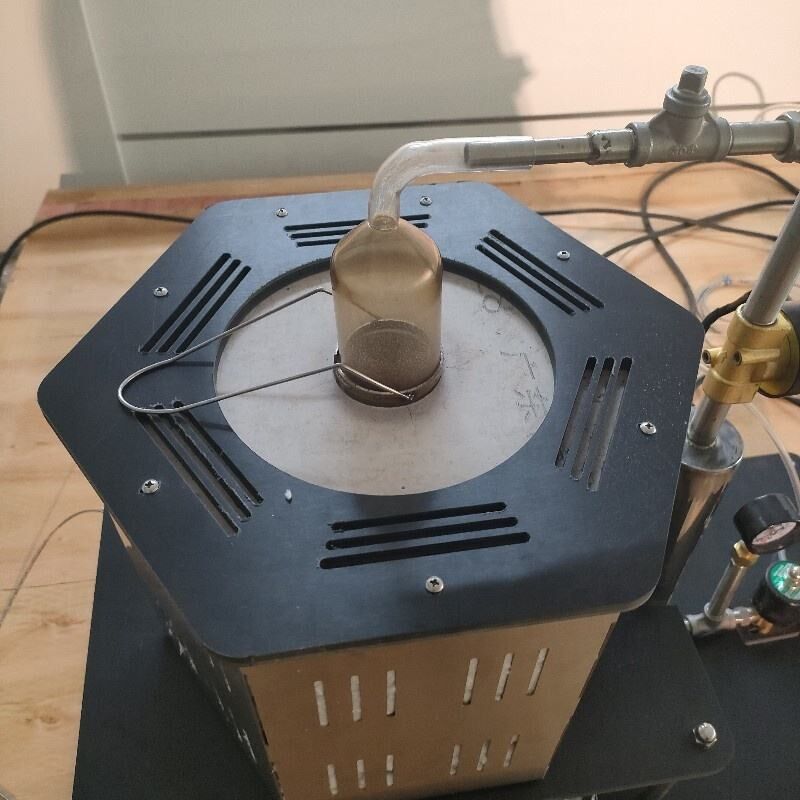 230V 50Hz 燃焼性粉末 最低点火温度 テスト 0 ~ 1バー圧力 燃やす可能性 テスト 機械