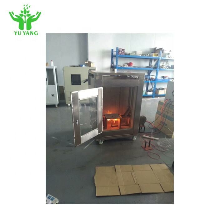 耐火性ステンレス鋼コーティング試験装置 ISO 834-1 適合 180°C-220°C±2°C 温度アラーム