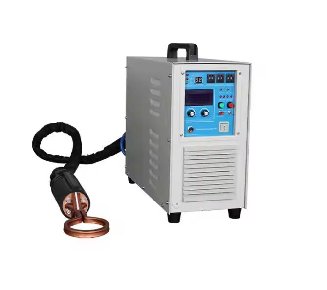 手持ちのインダクション加熱機 220V スチールモーター ボルト 鍛造 PLC コアコンポーネント ステンレス スチール インダクション加熱設備