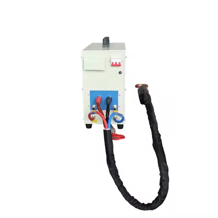 手持ちのインダクション加熱機 220V スチールモーター ボルト 鍛造 PLC コアコンポーネント ステンレス スチール インダクション加熱設備