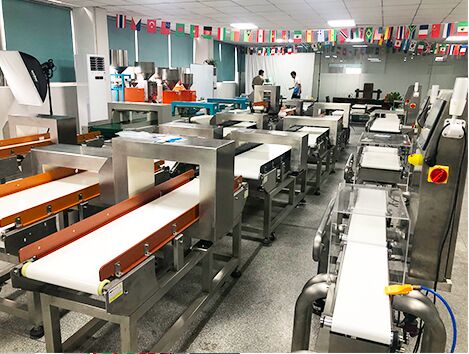 Meat Bread Food Grade Metal Detector Machine HACCP CE Stainless Steel Conveyor Auto Reject