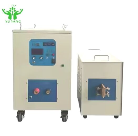 鋼材鍛造・金属熱処理工場用 高出力PLC制御 60kW誘導加熱装置