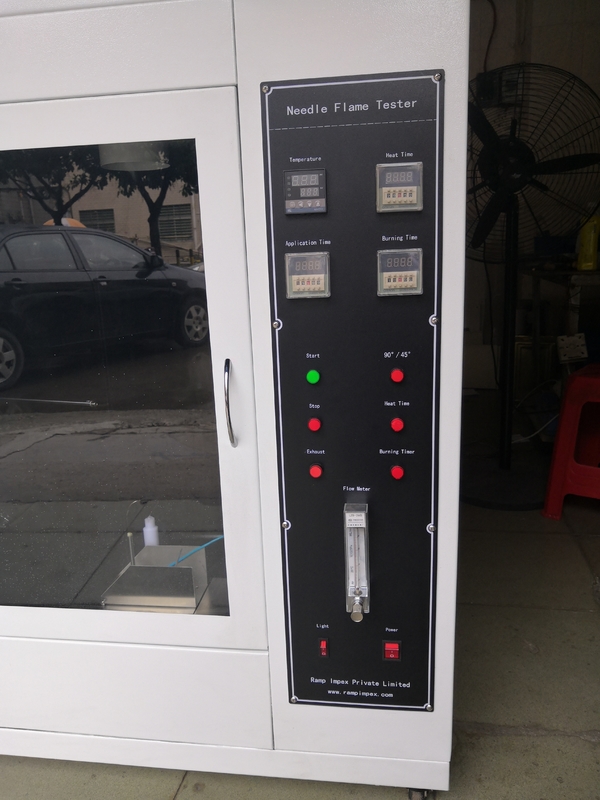 IEC60695-11-5耐久の燃焼性テスト部屋、IEC60695-2-2のための針の炎のテスター