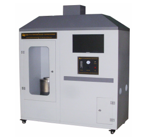 UL94 プラスティックゴム電子材料の試験温度 0 〜 500 °C,調整可能な空気流量,温度精度 ± 1 °C の炎易性試験器