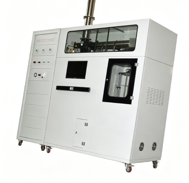 ISO 5660 標準型コーンカロリメーター 炎症性試験器 100 kW/m2 放射線強度と高精度電子スケール