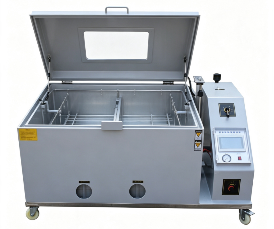 タッチスクリーン塩水噴霧試験機 (NSS/ACSS/CASS規格対応、容量600L、金属防食試験用)