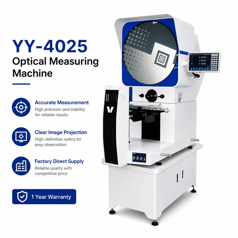 High Precision Digital Profile Projector for Metal & Mould Workshop Quality Control