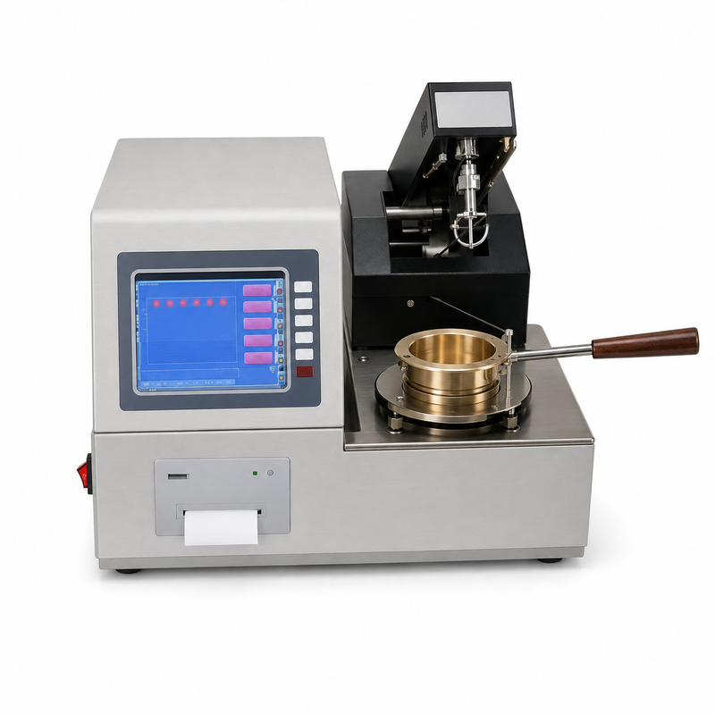 ASTM D92 オートマティック クリーブランド・オープン・カップ フラッシュ・ポイント・テスター 石油潤滑油分析機器 実験装置