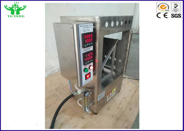 CPSC 16 CFRの部品1611 SPIの燃焼性のテスターのビニールのプラスチック フィルムAC 220V 50Hz 3A
