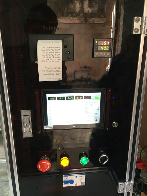 EN 200衛生Tapwaresのフロー試験の部屋、EN 817水蛇口のフロー試験機械