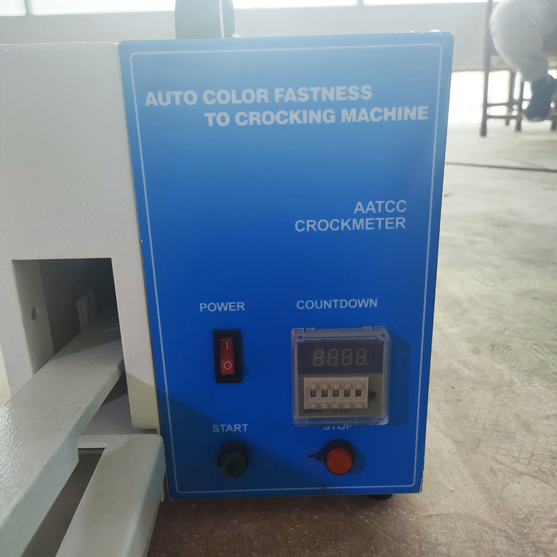 色固着電子Crockmeter 60は時間を計ったり/最低の自動摩耗のテスター