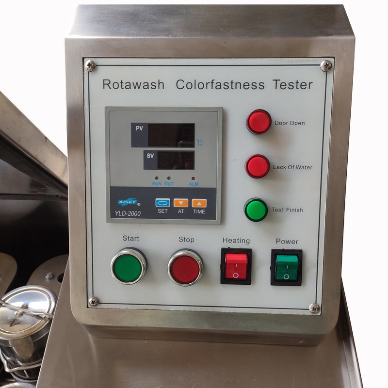 AATCCのタッチ画面制御洗浄の固着のテスターのRotawash色