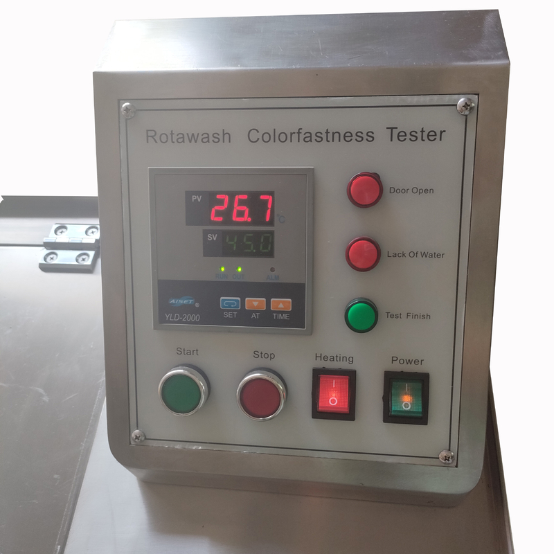 織物のためのLaunderometerのRotawash色固着の試験機