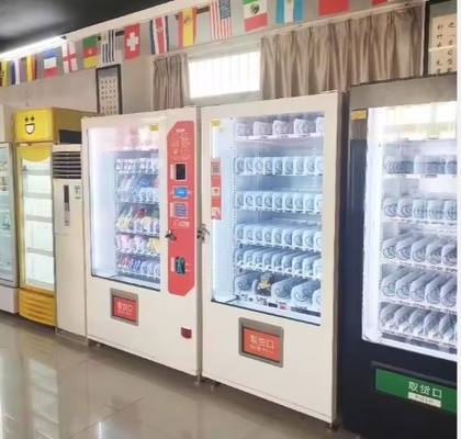 熱い食べ物と冷たい食事のための迅速な加熱と大きな容量を持つ自動販売機