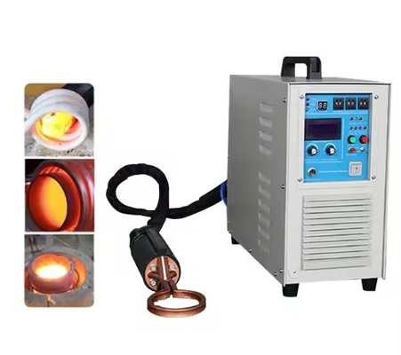 25KW インダクションヒーターとエアコン製造工場の銅と銅管の長持ち接続