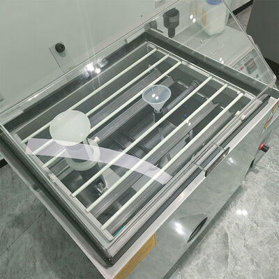 新しいラボ使用電子プラスチック塩水噴霧試験室温度湿度周期腐食鋼材料機器空気