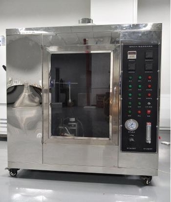 UL94プラスチックのための横の燃焼性のテスター0.85m3